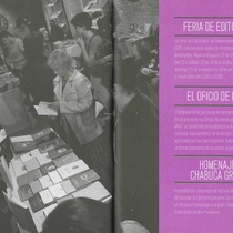 Flyers for Josefina Báez's participation in festivals