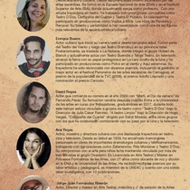 Program for the theatrical production, Manteca