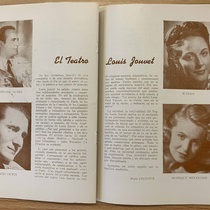 Program for the theatrical production, L'Ecole des Femes