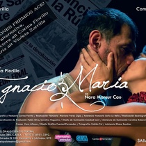 Postcard for the theatrical production, Ignacio y María