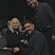 Photographs of audience in the theatrical production, Las noches de las tríbadas