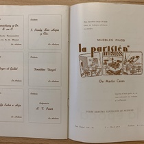 Program for the theatrical production, Le Médecin Malgré Lui and L'Apollon de Marsac