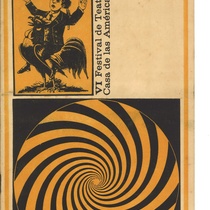 Program for the theatrical production, La pérgola de las flores