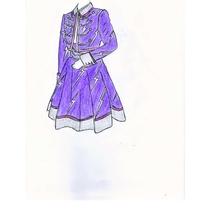 Costume designs for the theatrical production, El banquete infinito