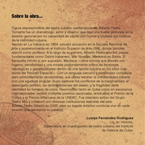 Program for the theatrical production, Manteca