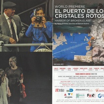 Program for the theatrical production, El puerto de los cristales rotos