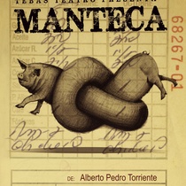 Program for the theatrical production, Manteca (La Habana, 2024)