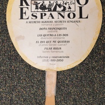 Photograph of Promotional Fan for Repertorio Español