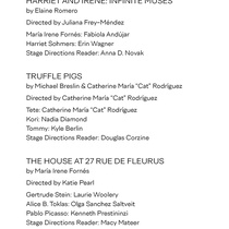 Program for the 2025 LTC María Irene Fornés Symposium