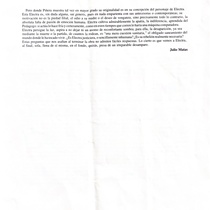 Program for the theatrical production, Electra Garrigó