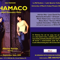 Invitation to the theatrical production, Chamaco