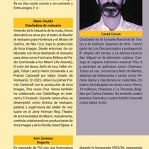 Program for the theatrical production, La muerte de un viajante