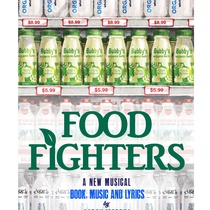 Poster for the musical, Food Fighters