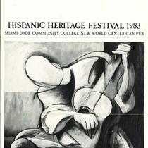 Poster for the festival, Hispanic Heritage Festival 1983