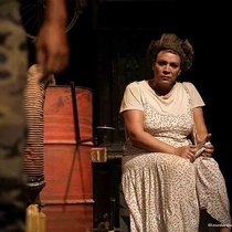 Photographs of the theatrical production, Manteca