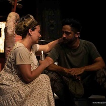 Photographs of the theatrical production, Manteca