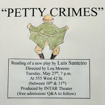 Luis Santeiro in New York in May