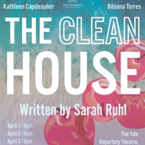poster for theatrical production, The Clean House 