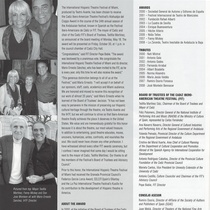 Magazine for the festival, International Hispanic Theatre Festival / Festival Internacional de Teatro Hispano XXIV