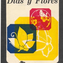 Program for the theatrical production, Días y flores
