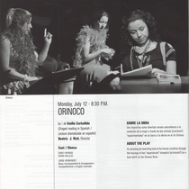 Magazine for the festival, International Hispanic Theatre Festival / Festival Internacional de Teatro Hispano XXV